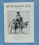 Photo 1 : CATALOGUE D'EXPOSITION D4OEUVRES DE BENJAMIN ZIX 1772-1811