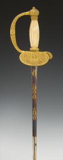 ÉPÉE D'OFFICIER DE LA GARDE IMPÉRIALE, Premier Empire. 32772