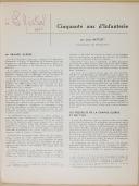 Photo 2 : BATTESTI (Louis) - " Le Mistral " - Cinquante ans d'Infanterie - Revue - Numéro 289 - Marseille - Mai-juin 1966