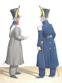 Photo 2 : 1822. Compagnies de sous officiers Sédentaires. Sergent, Lieutenant en Premier ayant été Capitaine