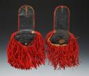 Photo 2 : PAIR OF FIREFIGHTERS' EPAULETS, July Monarchy - Second Empire. 25417