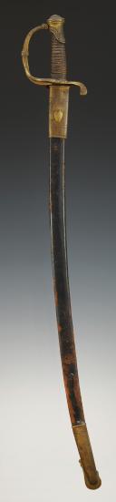 Photo 2 : OFFICER'S SABER OF THE NATIONAL GUARD, model 1821, July Monarchy. 2764