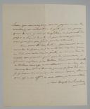Photo 2 : Émigrés. LETTER FROM LOUIS-JOSEPH DE BOURBON, PRINCE DE CONDÉ, Leader of the Émigrés' Army, to Captain TOURTOULOU of the Bourbons Regiment, regarding the dismissal of the Émigrés, May 15, 1801. 18920-2