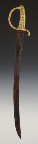 Photo 2 : INFANTRY TROOP SABER known as the "briquet", Model An XI, First Empire. 31085
