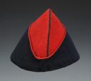 Photo 4 : POLICE HAT OF LANCIER NCO, model of April 13, 1860 with gusset, Second Empire. 26946-1