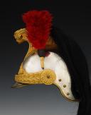 Photo 4 : CASQUE D'OFFICIER DE DRAGONS, modèle 1872 modifié 1874, Troisième République. 29565R