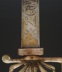 Photo 5 : SWORD FORTE OF THE 2nd COMPANY OF MUSKETEERS OF THE KING'S MILITARY HOUSE, model 1762 (1762-1775), Former Monarchy. 27476