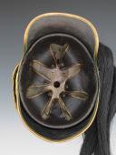 Photo 6 : CASQUE D'OFFICIER DE DRAGONS, modèle 1872 modifié 1874, Troisième République. 29565R