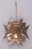 Photo 9 : 83 Plaque de Grand-Croix et Cordon de l’Ordre de Charles III d’Espagne. Espagne. Restauration.