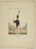 Photo 1 : GENTY : PLANCHE 17, CHASSEUR DE LA GARDE ROYALE, 1815