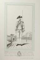 Nicolas Hoffmann, Garde de la Porte du Roi en petit uniforme, 1785
