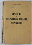 Photo 1 : MANUEL DE PRÉPARATION MILITAIRE SUPÉRIEURE, 1953.