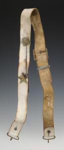 CARTRIDGE BOX STRAP FOR HUSSAR'S UNIFORM FOR CHILD'S ARMOR, Third Republic. 29352