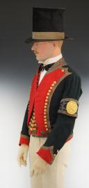 MANNEQUIN DE L'ÉQUIPAGE DE LA MAISON DE L'EMPEREUR EN TENUE DE POSTE, SERVICE DES ÉCURIES, Second Empire. 29233