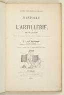 Photo 1 : HENRARD. Histoire de l'artillerie en Belgique.