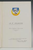 Photo 2 : LE 4ème ZOUAVES, DES ORIGINES À NOS JOURS.