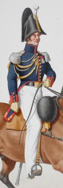 Photo 2 : 1824. Garde Royale. Artillerie à Pied. Capitaine Adjudant-Major.