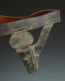 Photo 2 : SWORD BELT, green leather, First Empire. 23386/330