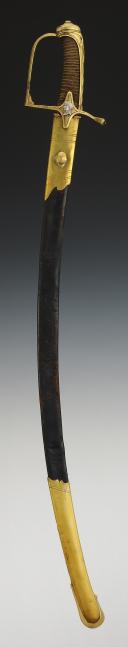 Photo 2 : OFFICER'S SABER OF THE FOOT GRENADIERS OF THE IMPERIAL GUARD, First Empire, 1804-1814. 27646