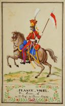 Photo 2 : ILLUSTRATED SOLDIER SOUVENIR: FRANCK VOGEL 2nd LIGHT HORSE REGIMENT OF THE IMPERIAL GUARD, First Empire. 28250