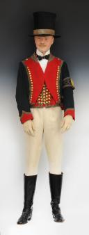 Photo 2 : MANNEQUIN FROM THE EMPEROR'S HOUSEHOLD IN STABLE UNIFORM, POST SERVICE, Second Empire. 29233