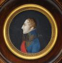 Photo 2 : Miniature portrait of a general signed by Villers, Consulate - First Empire, Late 19th century manufacture. 30140