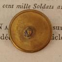 Photo 2 : BOUTON D'OFFICIER DES TROUPES À PIED DE LA GARDE IMPÉRIALE, Premier Empire. 20737-52