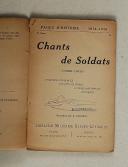 Photo 3 : Chants de soldats 1525-1915