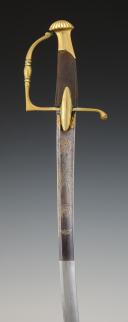 Photo 4 : SABRE D'OFFICIER DE CAVALERIE LÉGÈRE, Premier Empire. 29916