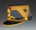 Photo 4 : OFFICER'S SHAKO FOR AN INSTRUCTOR FROM THE SPECIAL MILITARY SCHOOL OF SAINT CYR, Third Republic. 27826