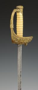 Photo 5 : SABRE D'OFFICIER DE LA MARINE NÉERLANDAISE, Milieu XIXème siècle. 32649