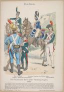 Photo 1 : R. KNÔTEL -  " Italien - Das Italienische Heer unter ViceKönig Eugen 1812 " - Gravure - n° 45