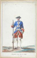 Photo 1 : PLANCHE ORIGINALE N° 55 par BAUDOUIN - " Exercice de l'Infanterie Françoise ordonné par le Roy le VI May M.D.CC IV 1757".