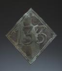 SHAKO PLATE model 1810 OF THE 133rd LINE INFANTRY REGIMENT, First Empire. 26346