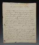 Egyptian Campaign. LETTER WITH AUTOGRAPH SIGNATURE OF BONAPARTE, Chief General, GIVING INSTRUCTIONS TO BRIGADE GENERAL LECLERC. 18887-5