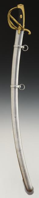 SABRE DE CAVALERIE LÉGÈRE SIGNÉ DE LA MANUFACTURE DE VERSAILLES, modèle An XI (1802), Premier Empire. 33465-2