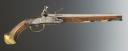 BALL BUTT PISTOL, civilian model, France. Former Monarchy, first third of the 18th century, reign of Louis XIV - Louis XV. 34610.