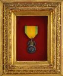 Photo 2 : MILITARY MEDAL, second type, 1853 - 1870, Second Empire. 23199