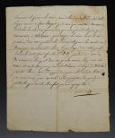 Photo 2 : Egyptian Campaign. LETTER WITH AUTOGRAPH SIGNATURE OF BONAPARTE, Chief General, GIVING INSTRUCTIONS TO BRIGADE GENERAL LECLERC. 18887-5