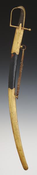 Photo 2 : Hussar Troop Saber, Year IV model, engraved "LIORARD", Revolution - First Empire. 32698