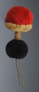 Photo 2 : CINQ POMPONS POUR SHAKO, Troisième République. 32873