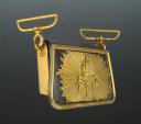 Photo 3 : Cartridge pouch for the combat dress of a Guides officer of the Imperial Guard, model 1854, Second Empire.