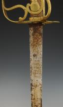 Photo 3 : SABRE DIT À LA MONTMORENCY D'OFFICIER DE GRENADIERS D'INFANTERIE OU DE LA GARDE NATIONALE, Révolution 1792-1795. 31106