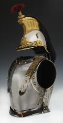 Photo 4 : IMPERIAL GUARD HELMET AND BREATHER SET, model 1854, Second Empire. 27051
