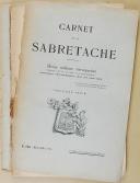 Photo 5 : J. LEROY - " Carnet de la Sabretache " - Lot de revues militaire - Paris - 1912 à 1930