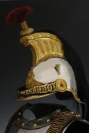 Photo 5 : IMPERIAL GUARD HELMET AND BREATHER SET, model 1854, Second Empire. 27051