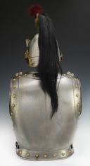 Photo 7 : IMPERIAL GUARD HELMET AND BREATHER SET, model 1854, Second Empire. 27051