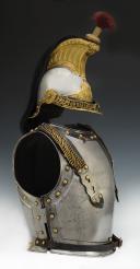 Photo 8 : IMPERIAL GUARD HELMET AND BREATHER SET, model 1854, Second Empire. 27051