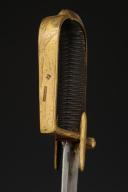 Photo 8 : Hussar Troop Saber, Year IV model, engraved "LIORARD", Revolution - First Empire. 32698