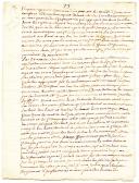 Photo 1 : RÉCIT DE LA BATAILLE DE HASTEMBEKQUE le 26 JUILLET 1752, 7 pages non signées.